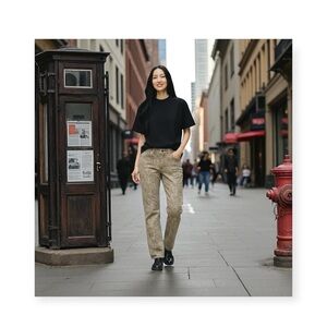 Vintage 90’s: Overdrive by Equinox Jeans ❤︎ Snakeskin Print ❤︎ Made in Italy ❤︎